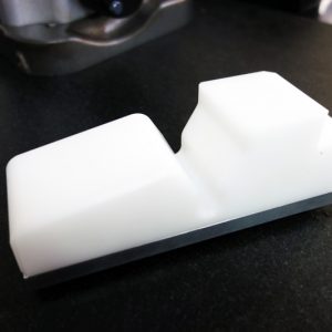 CNC milling end product - plastic
